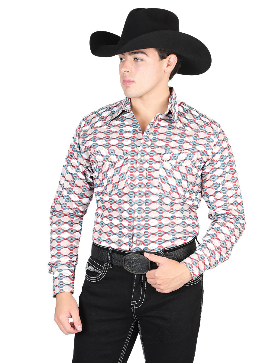 El General Khaki Western Shirt 44317
