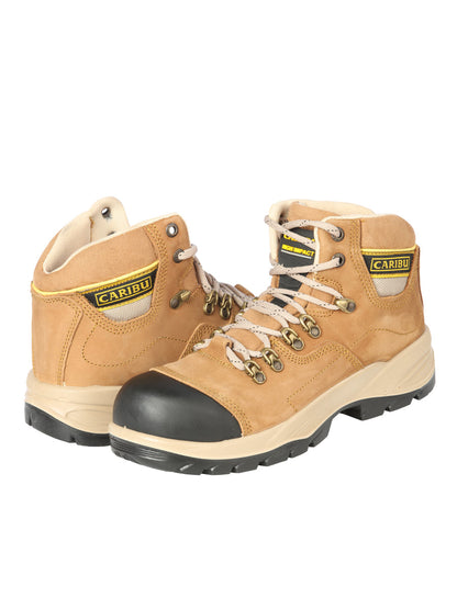 Work Shoe Caribu - Nobuck Golden Brown 44361