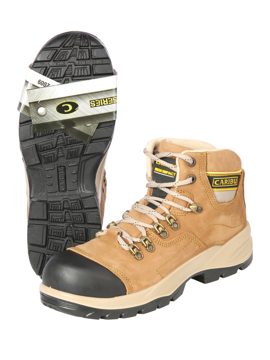 Work Shoe Caribu - Nobuck Golden Brown 44361