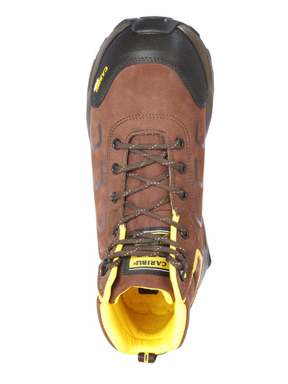 Work Shoe Caribu - Synthetic finish   -  Brown/Yellow 44362