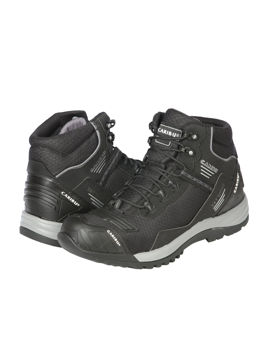 Work Shoe Caribu - Synthetic finish - Black/Grey 44363
