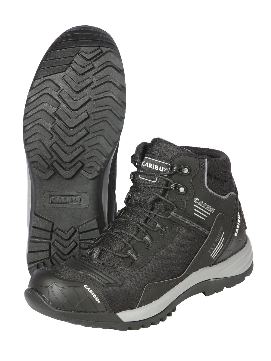 Work Shoe Caribu - Synthetic finish - Black/Grey 44363
