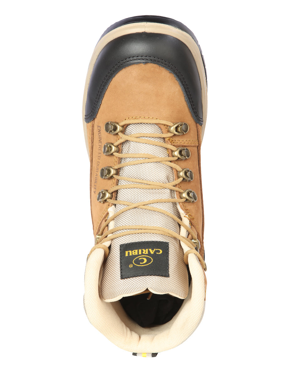 Work Shoe Caribu - Nobuck Light Brown 44364