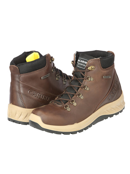 Procliff Protection Lace-Up Work Shoe- Brown 44365