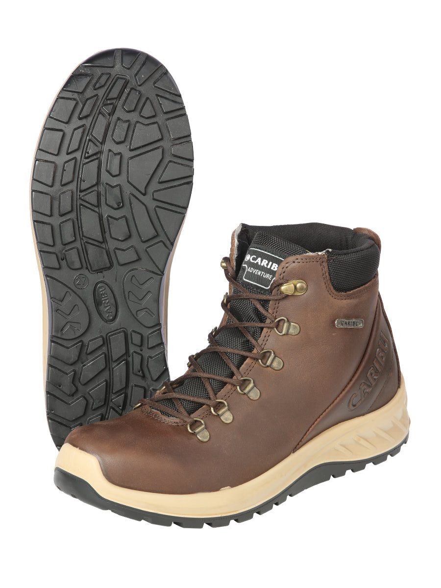 Procliff Protection Lace-Up Work Shoe- Brown 44365