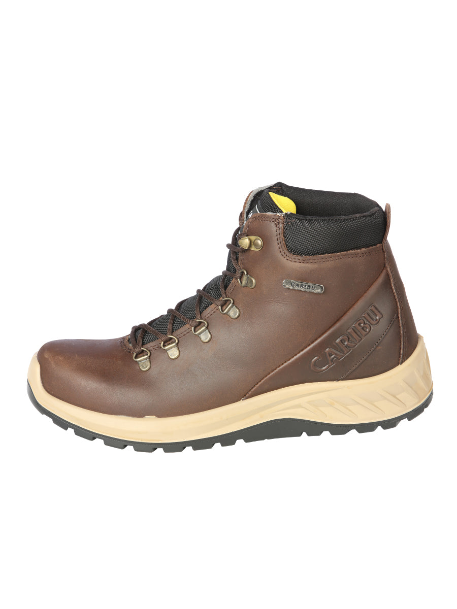 Procliff Protection Lace-Up Work Shoe- Brown 44365