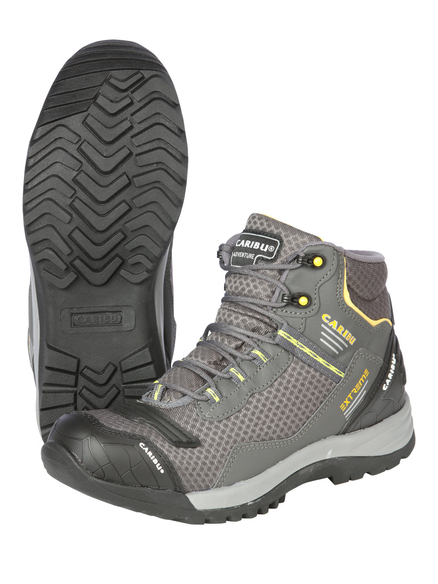 Work Shoe Caribu - Synthetic finish  - Grey/Yellow 44367