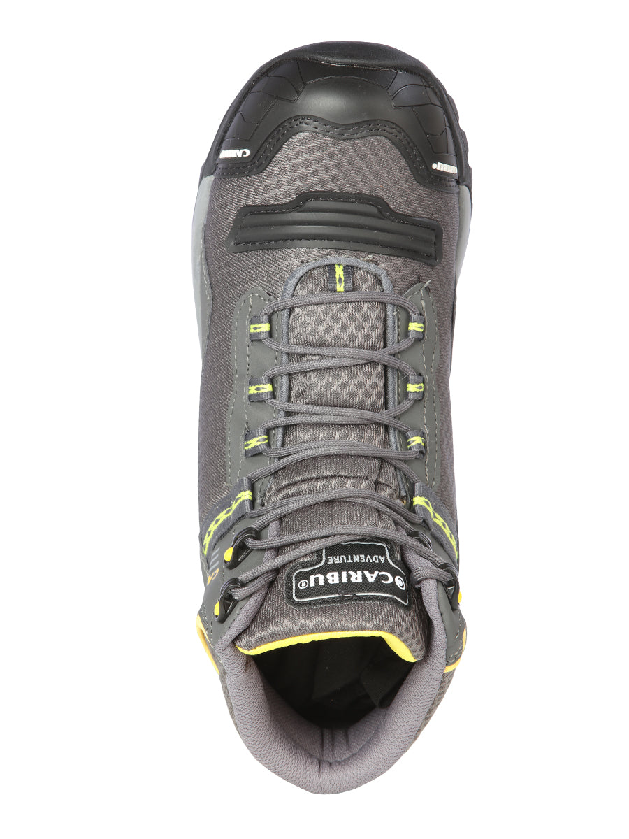 Work Shoe Caribu - Synthetic finish  - Grey/Yellow 44367