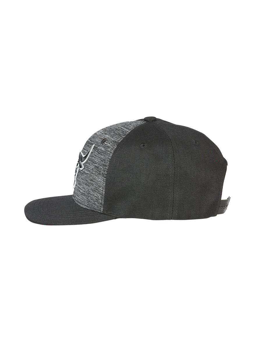 El General Bull Hat-Black/Grey 44371