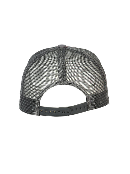 El General Bull Hat- Grey/Red 44372