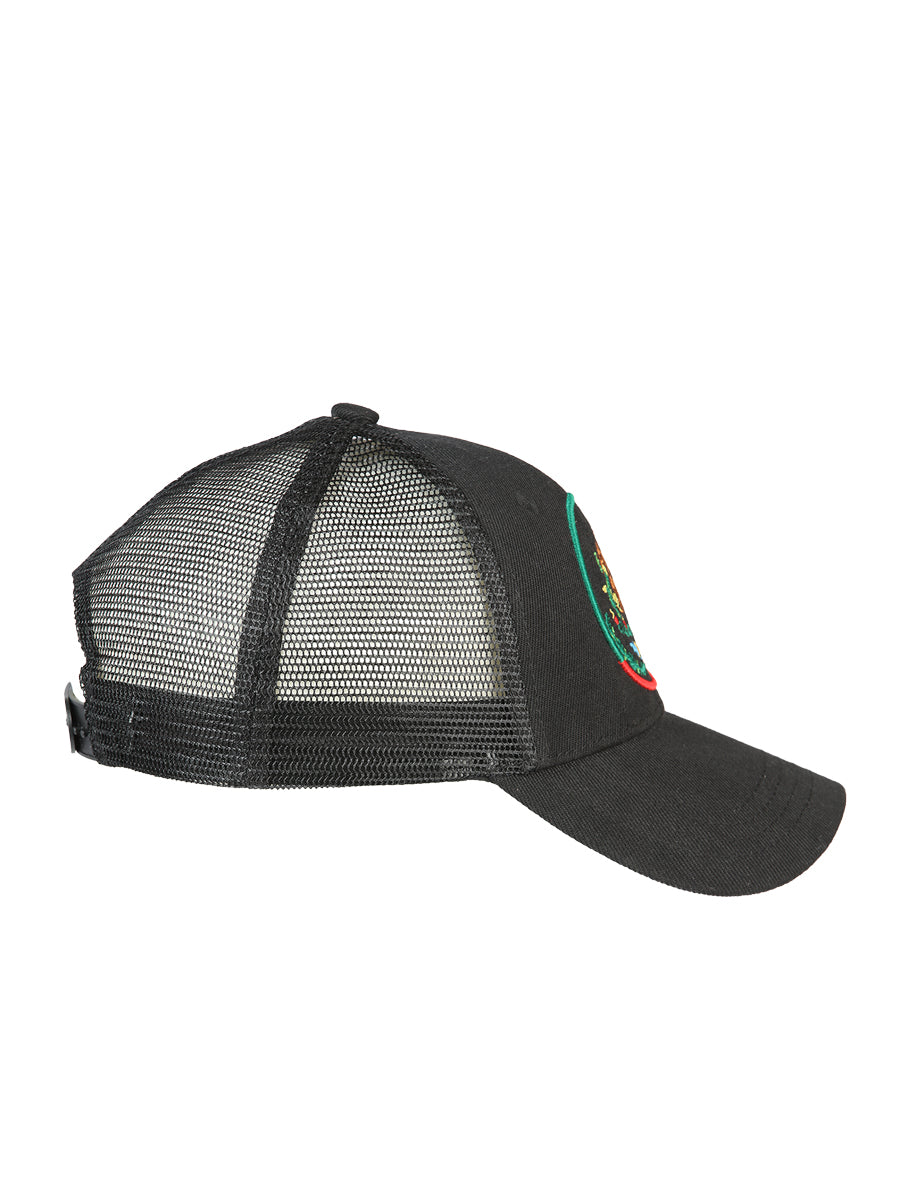 El General Mexican Logo Hat- Black 44375