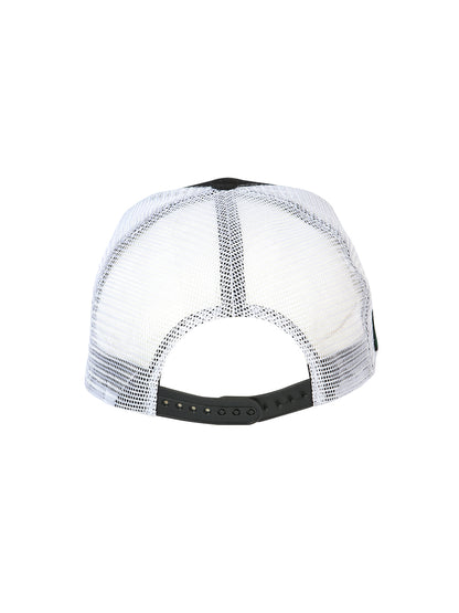 El General Bull Cap - Black/White Fabric 44377