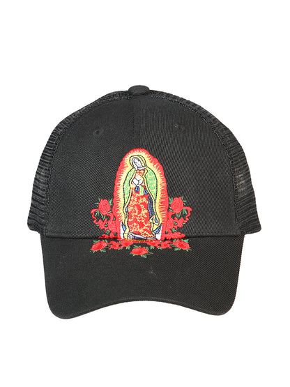 El General Virgen Mary Hat- Black 44380