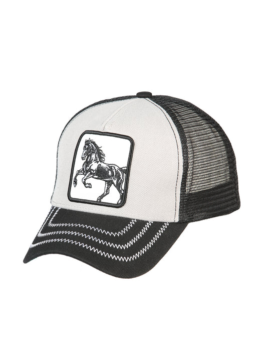 El General Horse Hat- Grey/Black 44390