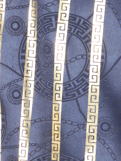 El General Navy/Gold Casual Long-Sleeve Shirt 44553