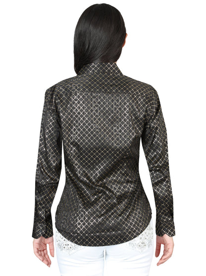 El General Black/Gold Casual Long-Sleeve Shirt 44559