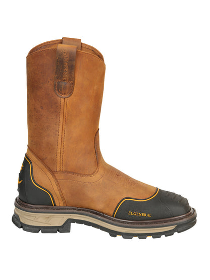 El General Men’s Work Boot - Crazy Leather - Kansas 44689