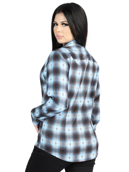 El General  -  Casual Long-Sleeve Shirt  - Black/Beige 44719