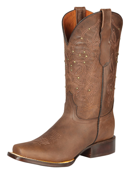 El General Women’s Rodeo Boot  - Alazan Brown 44853