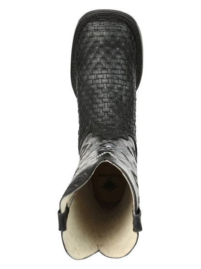El General Men’s Petatillo Crazy Black Rodeo Boots 44884
