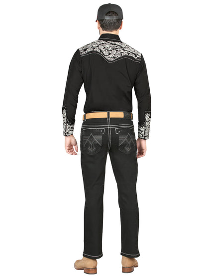 Centenario Bootcut Denim Jeans - Black 44964