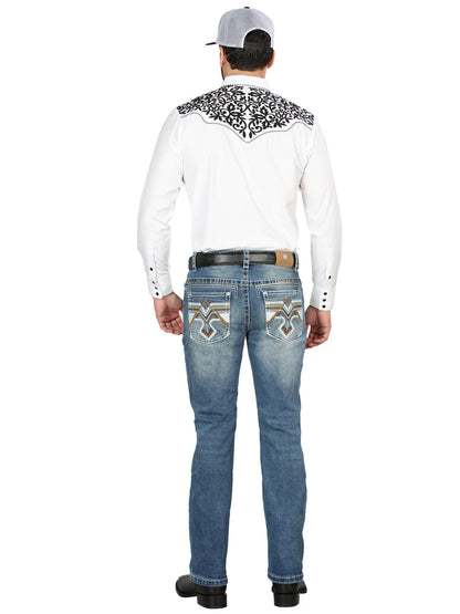 Centenario Bootcut Denim Jeans - Medium Blue 44965