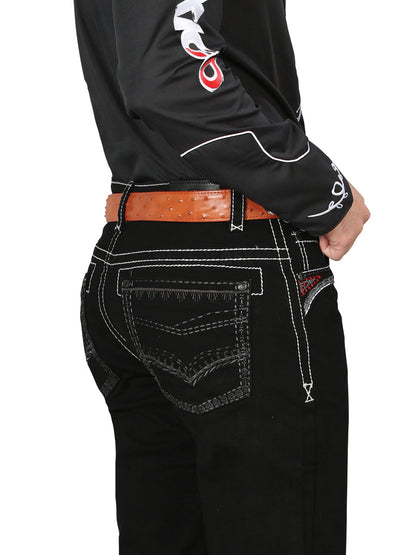 Centenario Bootcut Denim Jeans - Black 44966