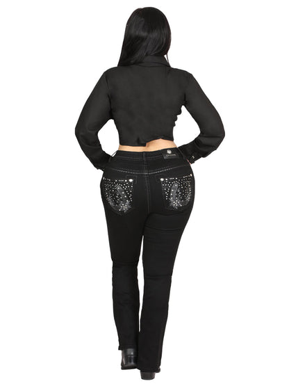 Centenario Bootcut Denim Jeans - Black 45026