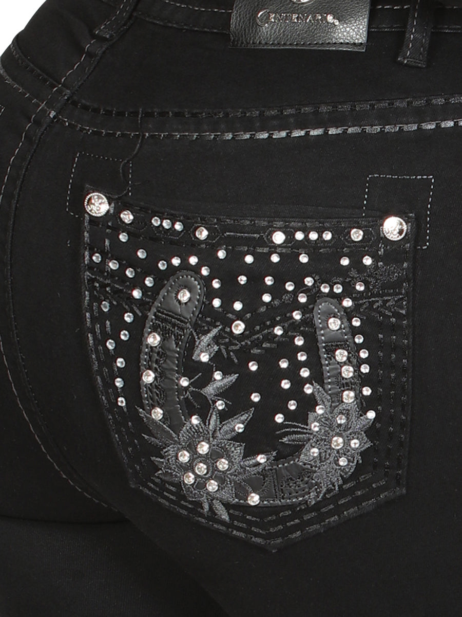 Centenario Bootcut Denim Jeans - Black 45026