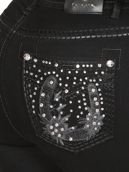 Centenario Bootcut Denim Jeans - Black 45026