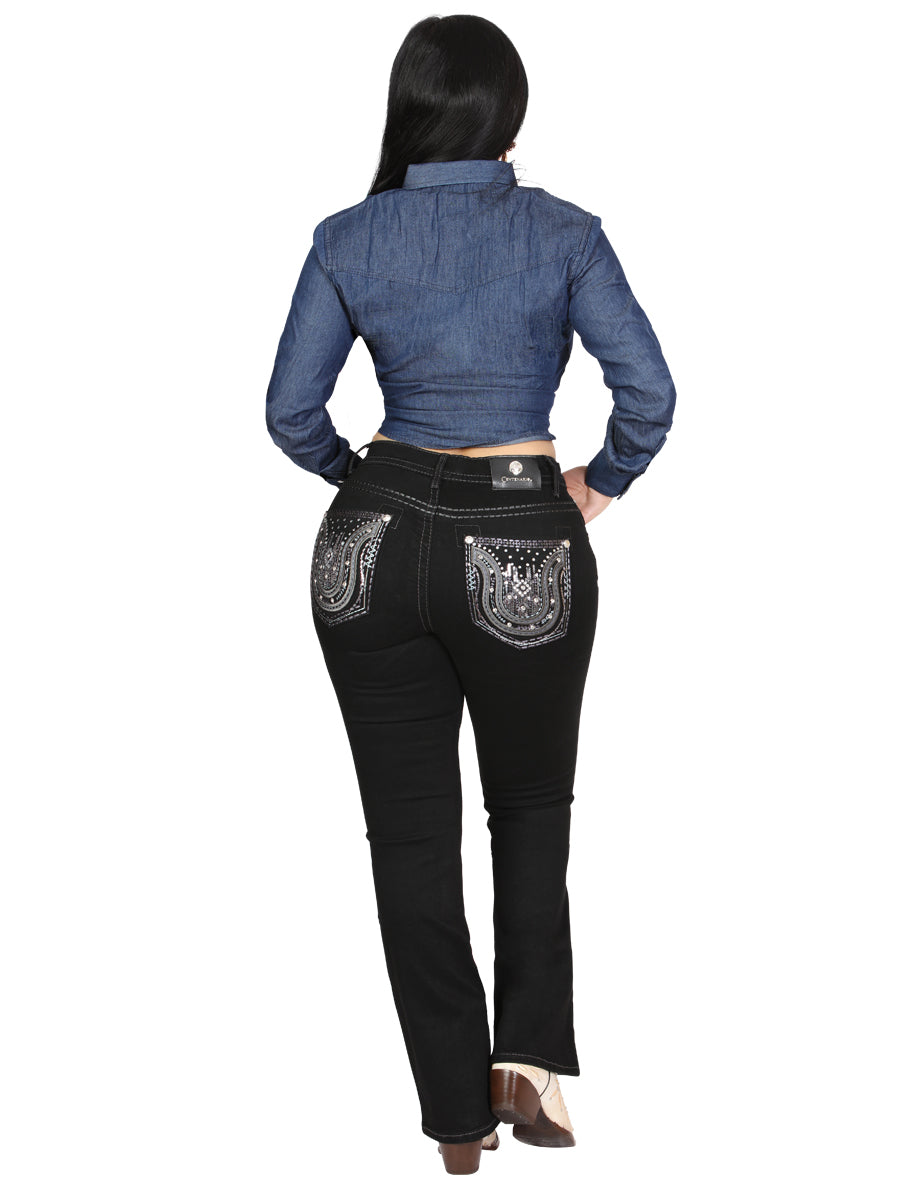 Centenario Bootcut Denim Jeans - Black 45028
