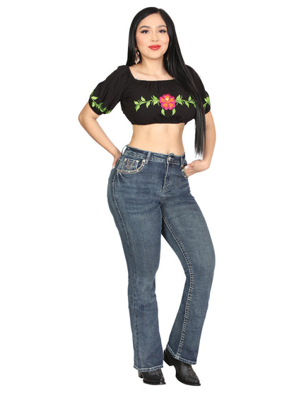Centenario Bootcut Denim Jeans - Dark Blue 45029