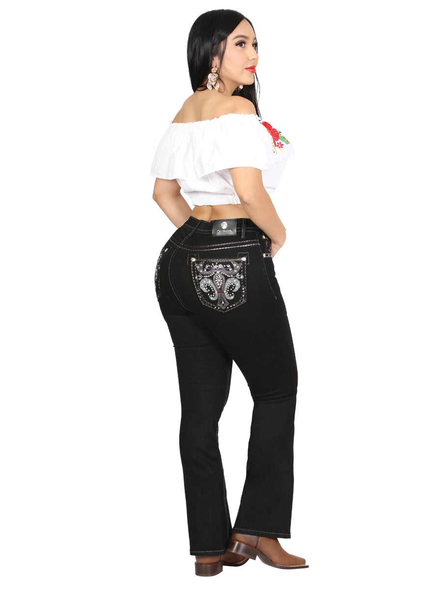 Centenario Bootcut Denim Jeans - Black 45030
