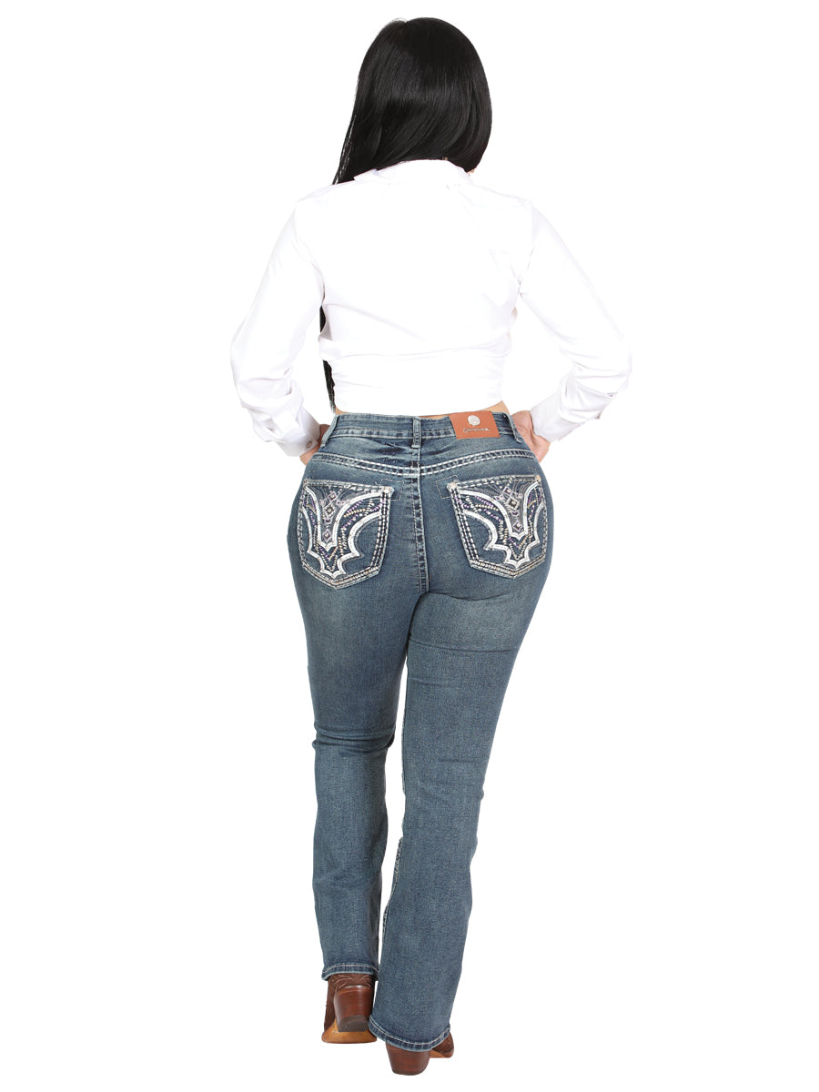 Centenario Bootcut Denim Jeans - Dark Blue 45032