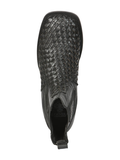 El General Men’s Rodeo Black Petatillo Woven Ankle Boots 45181