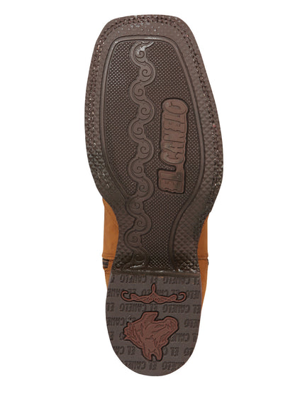 El Canelo Men’s Ankle Boots - Nobuck Taupe 45212