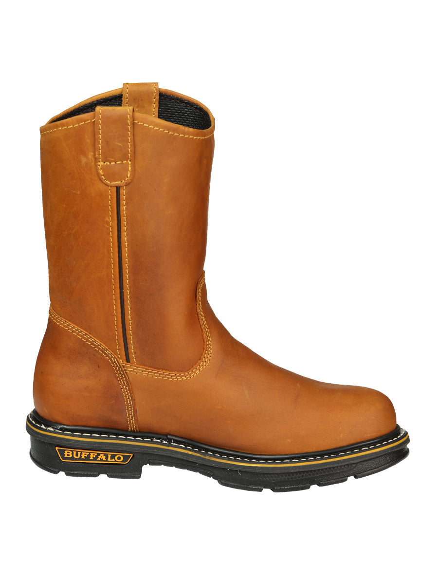 Buffalo & Bull Men’s Work Boots Without Toe Cap - Crazy Miel  45258