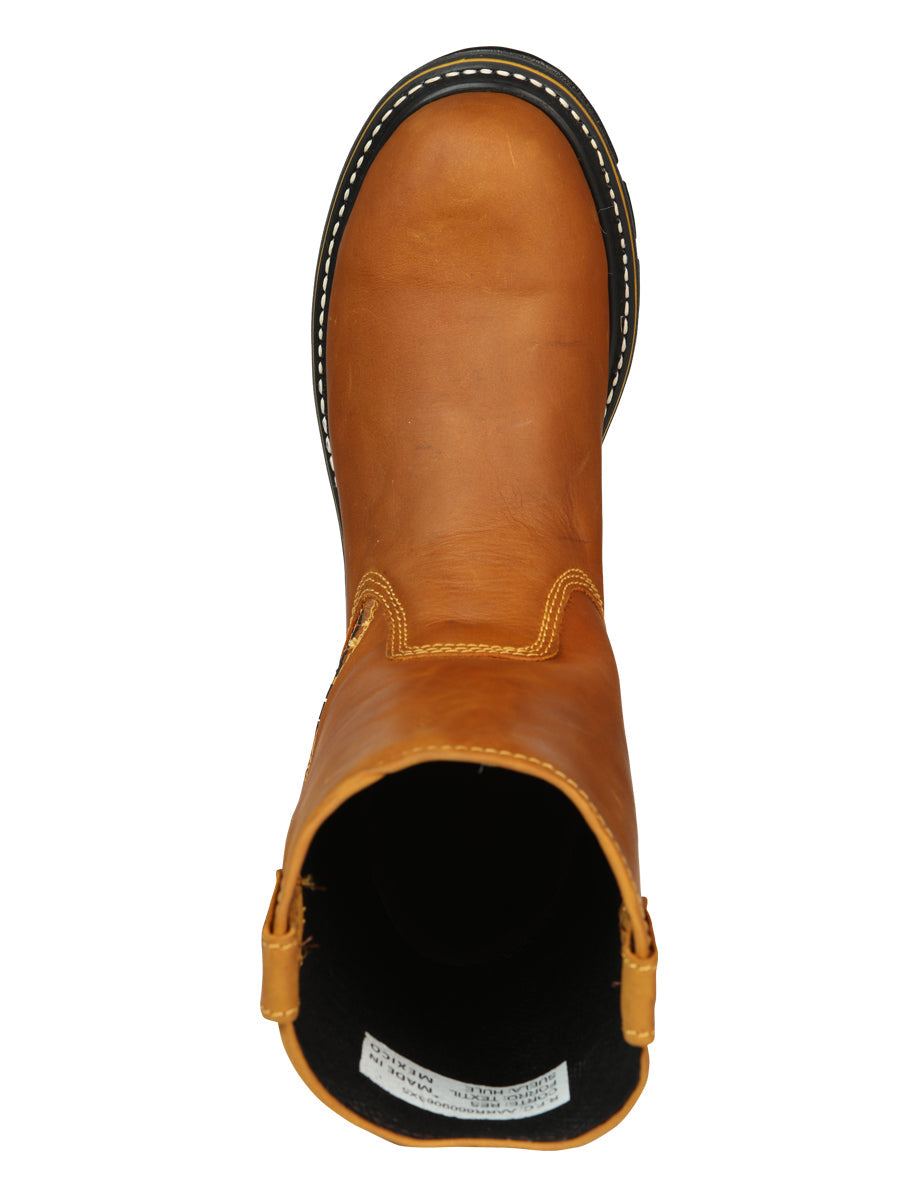 Buffalo & Bull Men’s Work Boots Without Toe Cap - Crazy Miel  45258