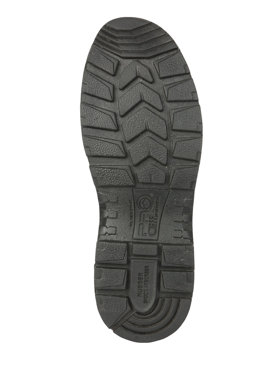 Procliff Men’s Work Shoes Without Laces and Toe Cap - Nobuck  Maple 45284