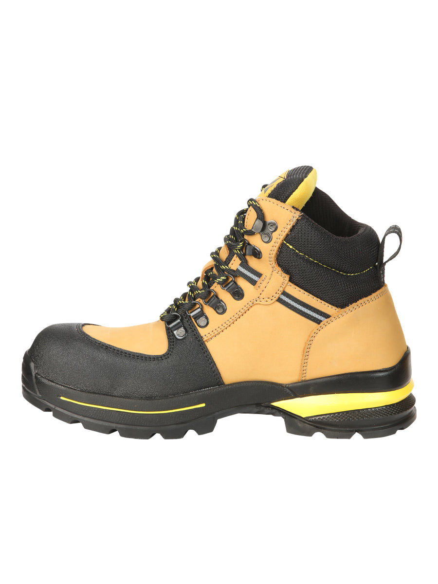 Procliff Men’s Work Shoes with Laces and Toe Cap - Nobuck Miel  45285
