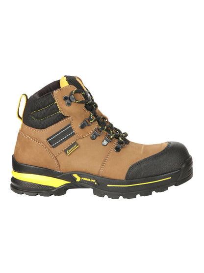 Procliff Safety Work Boots Nubuck Maple: Lace-Up with Helmet for  Worksite Safety 45287
