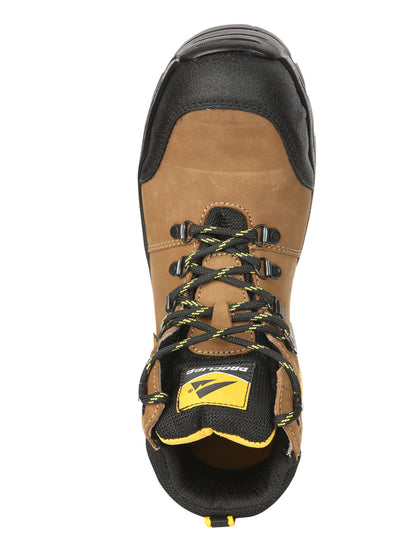 Procliff Safety Work Boots Nubuck Maple: Lace-Up with Helmet for  Worksite Safety 45287