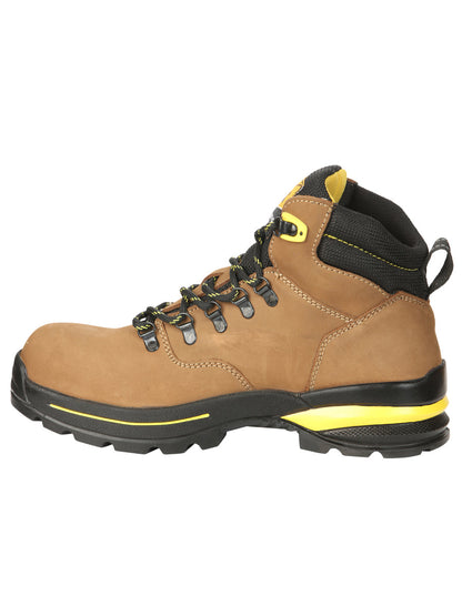 Procliff Safety Work Boots Nubuck Maple: Lace-Up with Helmet for  Worksite Safety 45289