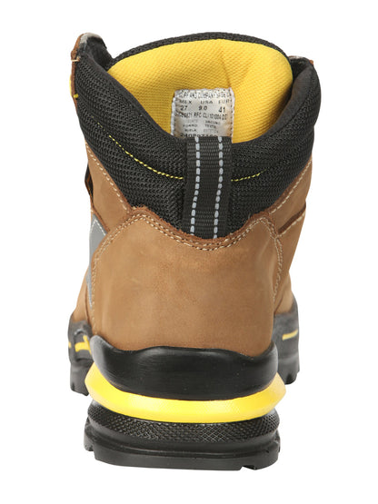 Procliff Safety Work Boots Nubuck Maple: Lace-Up with Helmet for  Worksite Safety 45289