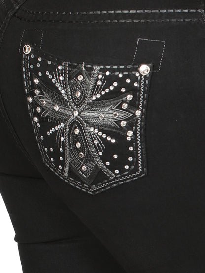 Centenario Bootcut Denim Jeans - Black 45322
