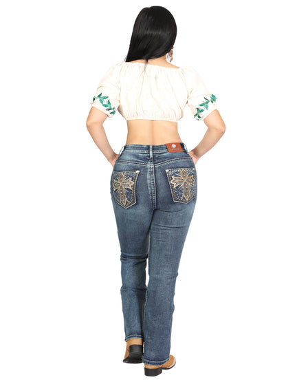 Centenario Bootcut Denim Jeans - Dark Blue 45323