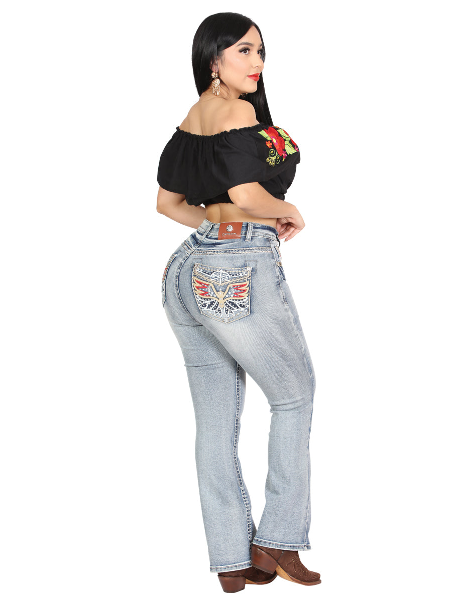 Centenario Bootcut Denim Jeans - Light Blue 45325