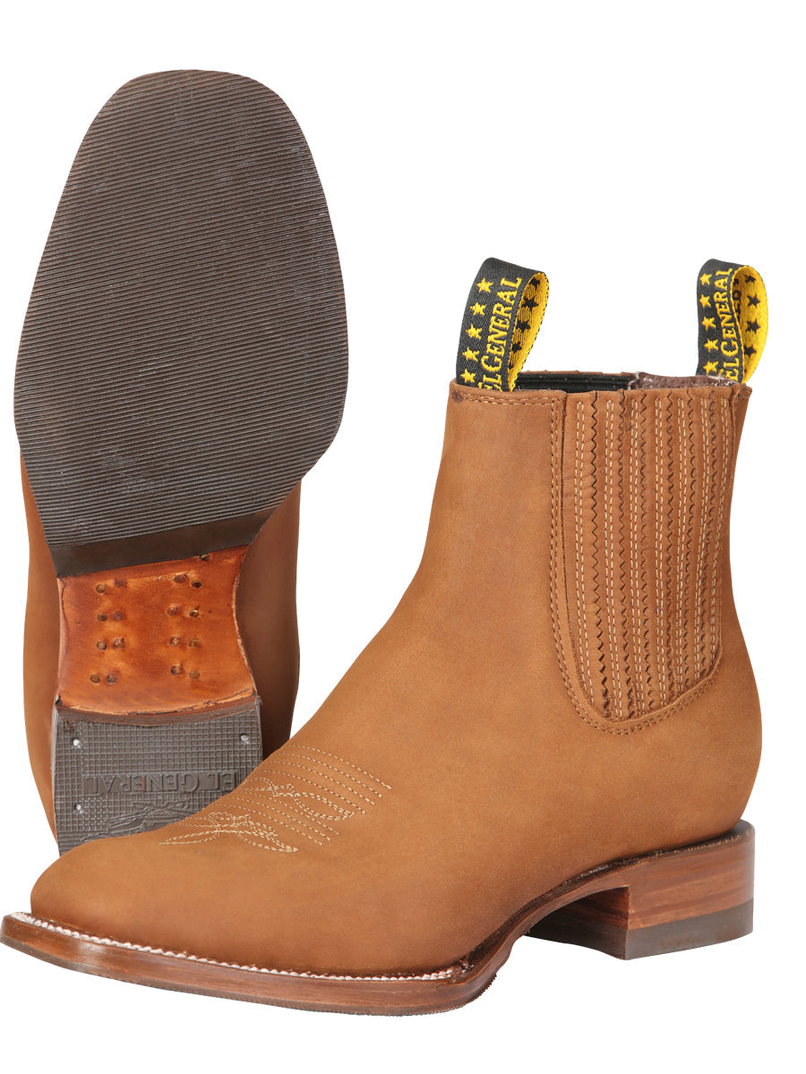 El General Men’s Ankle Boots - Nobuck Oro Viejo 45337