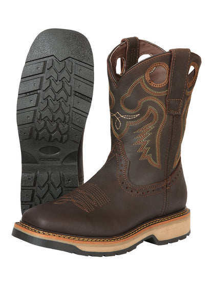El General Men’s Work Boot - Grasso Leather - Moka

 45368