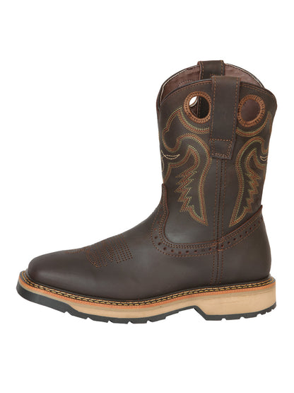 El General Men’s Work Boot - Grasso Leather - Moka

 45368